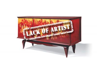 Ignorance error for a $16,500 sideboard by Albert GUENOT