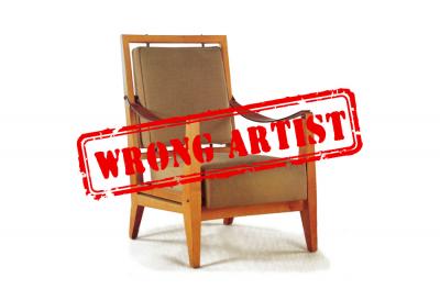 Attribution error at Wright for a $23,750 pair of armchairs to Jacques QUINET